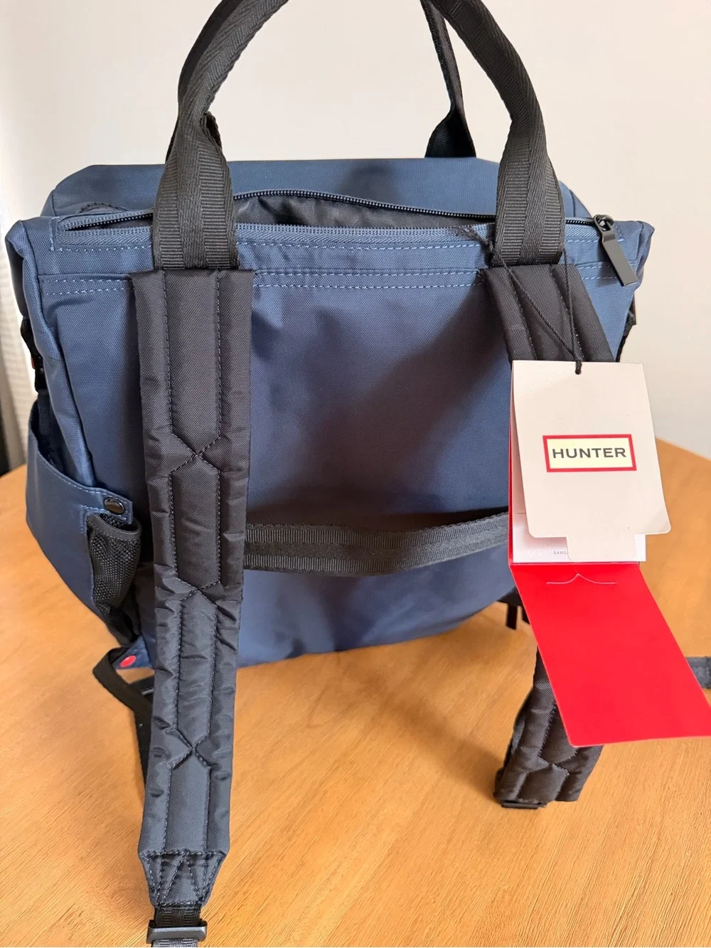 Hunter Urban Navy Packable Men's Water Resistant travel Work Laptop Backpack